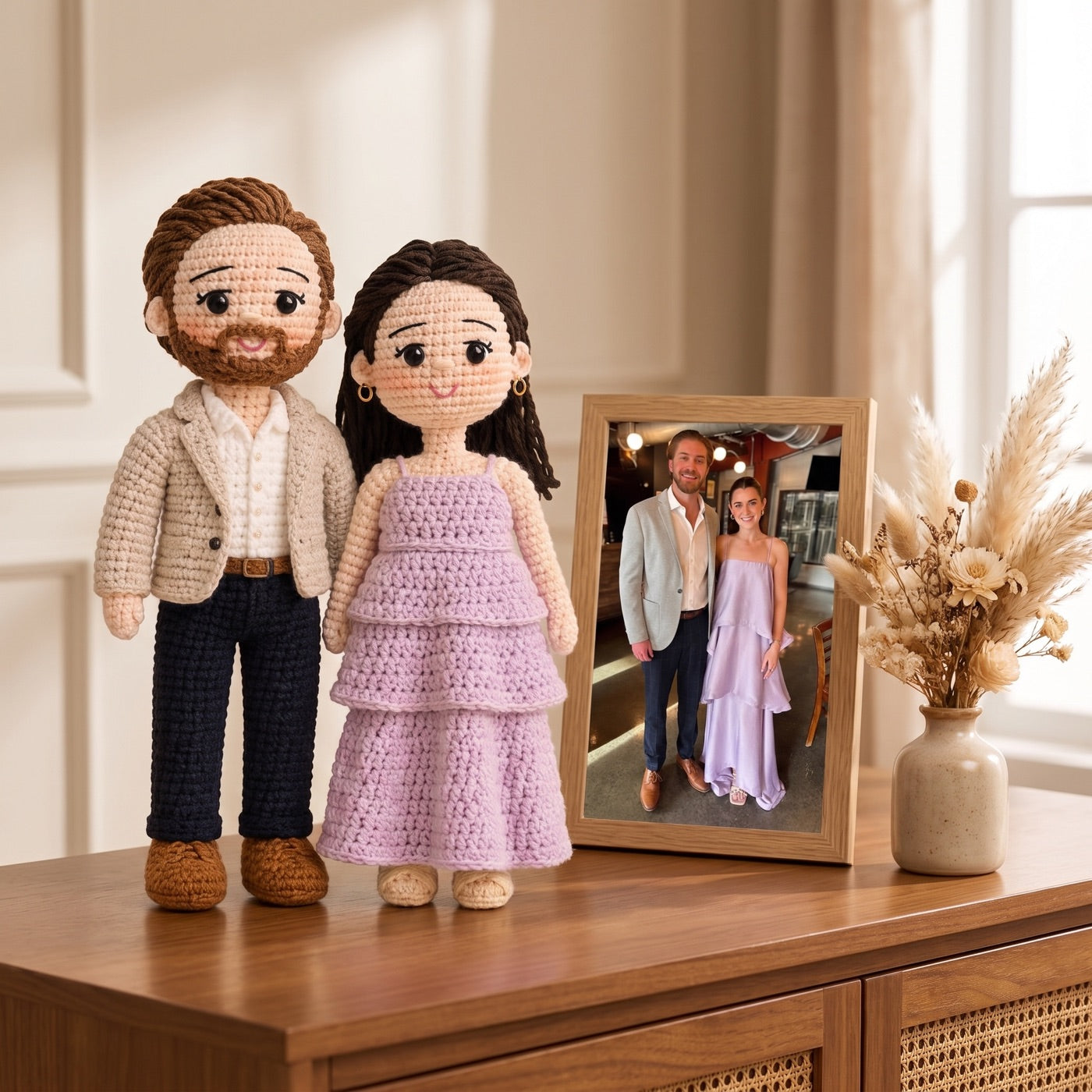Custom Couple Doll Amigurumi Pattern pattern pages